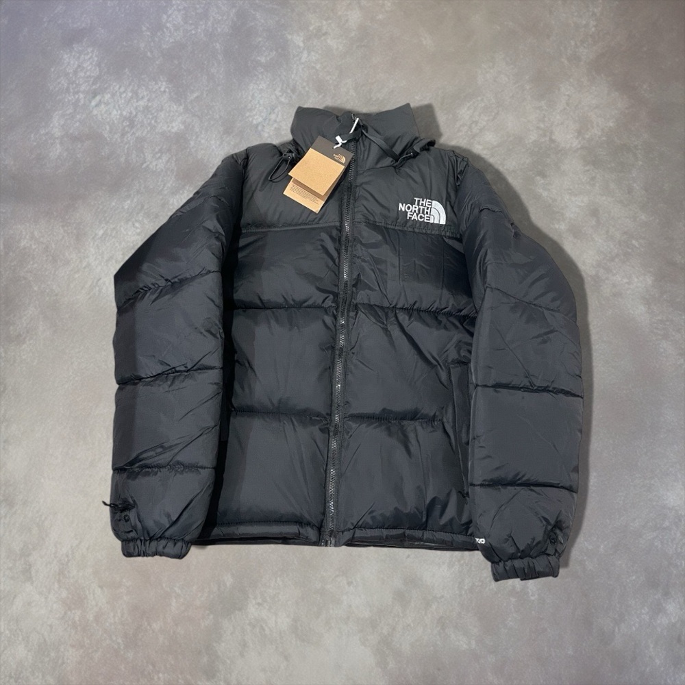 The North Face 700 Puffer Down Jacket Black Retro Mens Medium